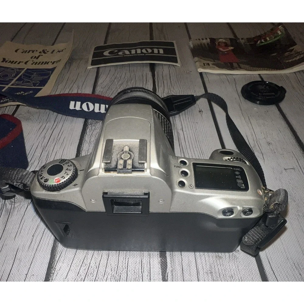 Canon Rebel 2000 EOS Camera  28-80mm & 80-205mm Les Included With Manuals
